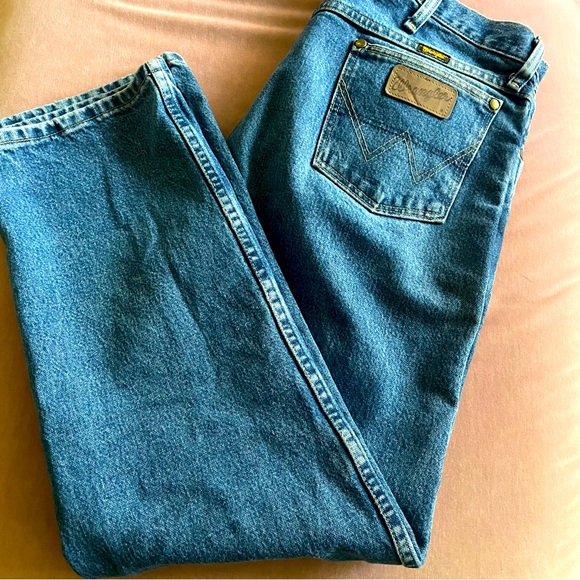 Men’s Wrangler Jeans x George Strait Cowboy Cut Collection 35x30 - Picture 4 of 11